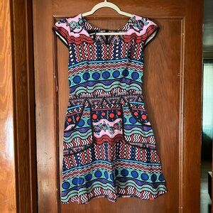 Nooworks SMALL GUC Western Dress in Crazy Emily